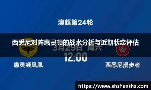 西悉尼对阵惠灵顿的战术分析与近期状态评估